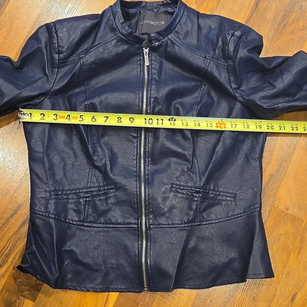 Large navy blue jacket